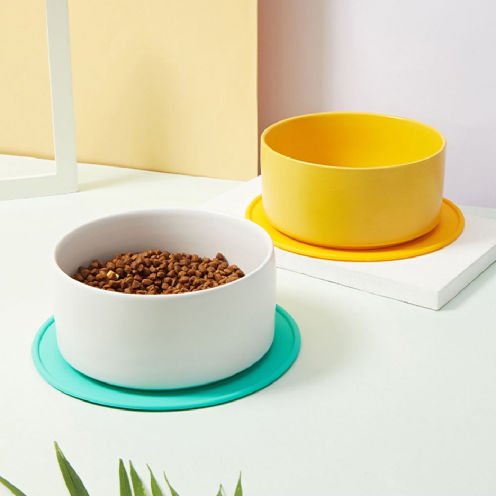 寵物陶瓷食碗 (兩色)