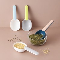 手柄帶夾多功能飼料勺 (多色)