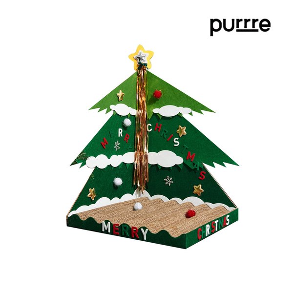 聖誕樹造型貓抓板